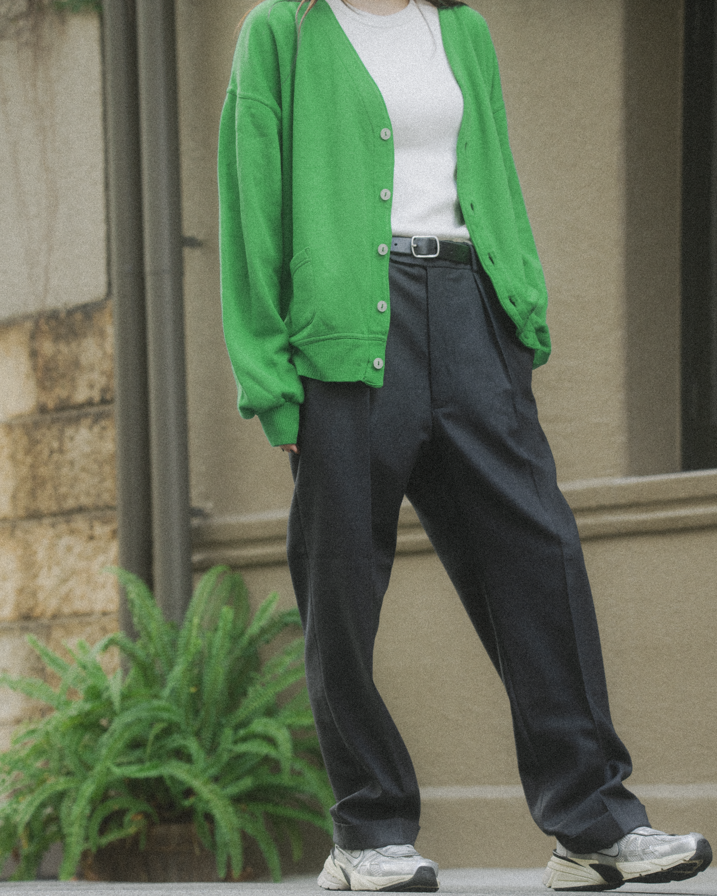 Basic Trousers-Gray