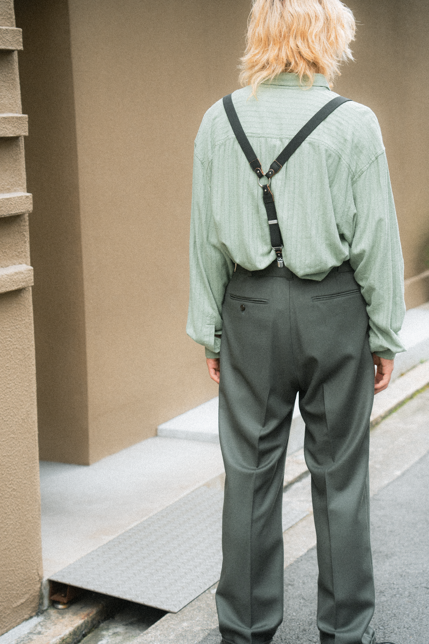Basic Trousers-Olive