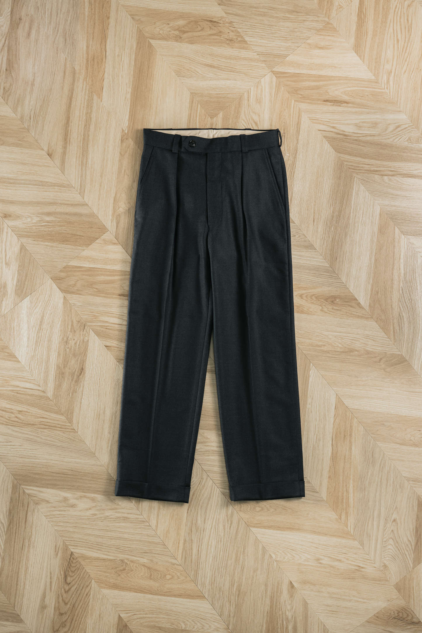 Basic Trousers-Gray