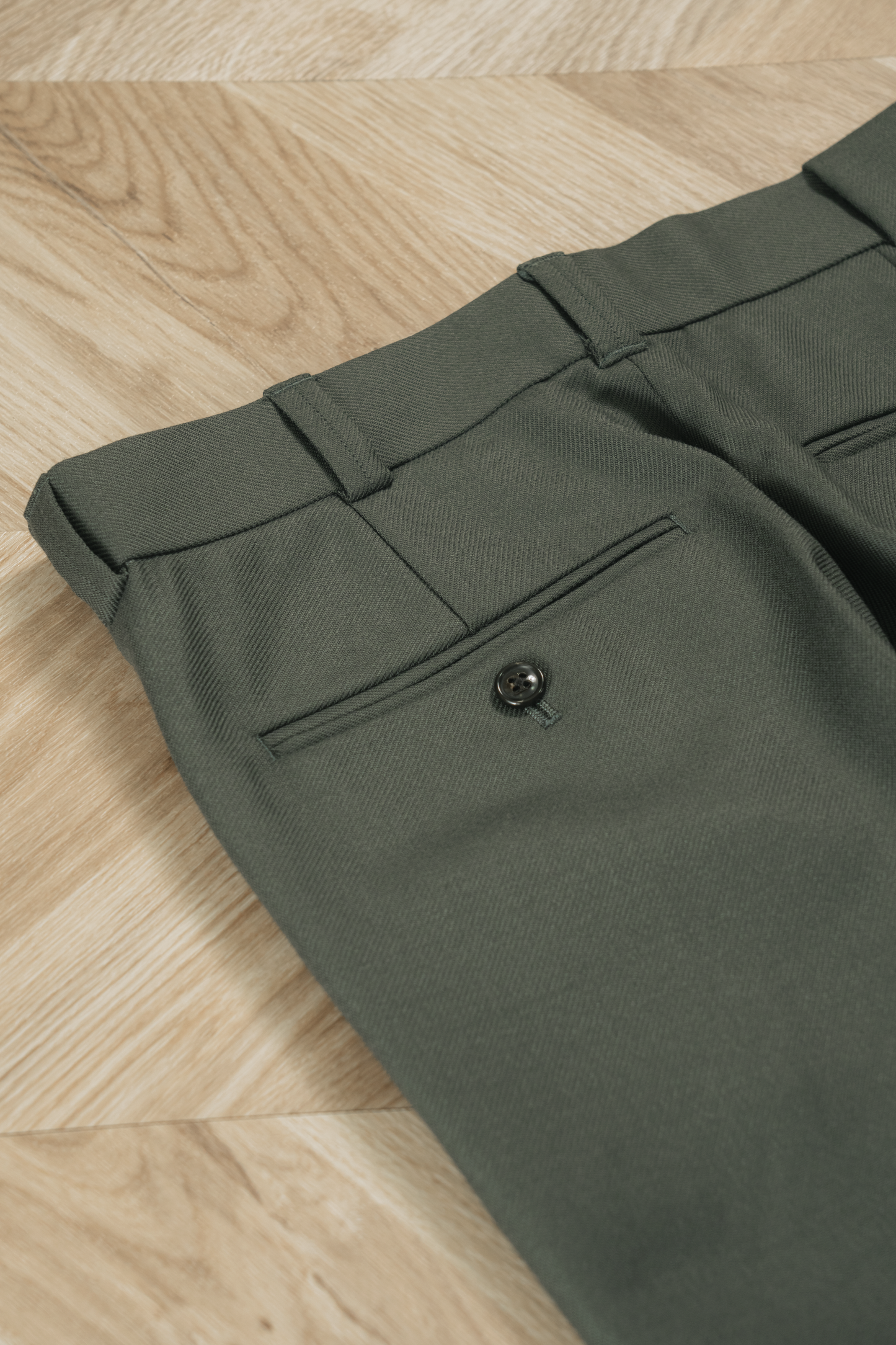 Basic Trousers-Olive